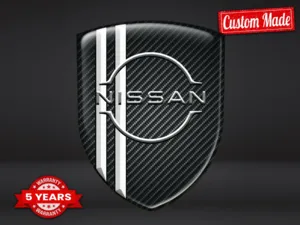 Nissan Pegatina Relieve Coche Resistente Alta Gama Moderna